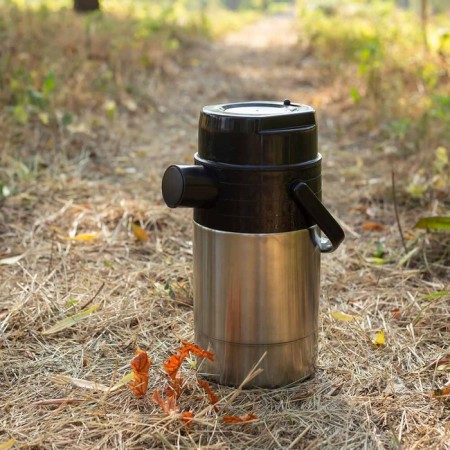 Thermos "Amet. Geyser" 1c57, with pneum pump, 2 l, retains heat 24 hours-6
