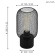 Writon table lamp, 1x60W E27, black color