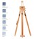 Molbert Field tripod with bracket gamma "Studio", 78*80*132 (196) cm, BU