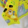 The single tablecloth “Happy Birthday”, animals, 180x137 cm