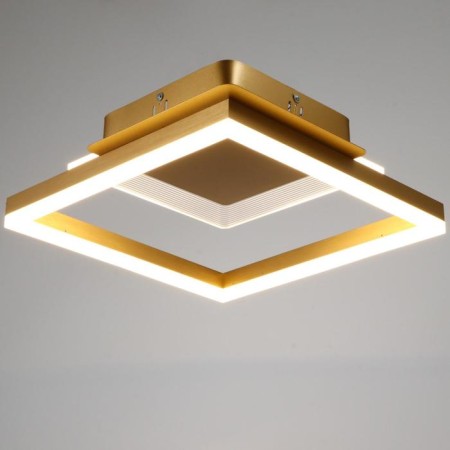 Causteen with PDU 1346/1 LED 80W 3000-6000K gold 43x43x9 cm Bayerlux