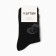 Male socks "Cool man" Rr. 41-44 (27-29 cm), black color