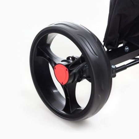 Tail for transporting bags for golf PGM, folding, aluminum, black-5