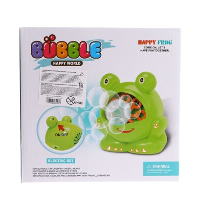 Lapal bubble generator "Frog", in the set, soap solution-1