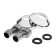 Shower system Istok Life Luxe with one -handed brass mixer, chrome