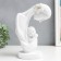 Souvenir Polystone "Mother and Child" White 26x16.5x10 cm