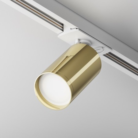 TRECK TOCHNICAL TR020-1 -U10-WG, 1x10W, 9.2x12.5 cm, GU10, white with gold-1