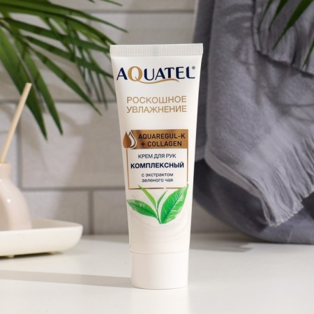 Aquatel hand cream with green tea extract, 75 ml