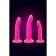 The phallimitator glowing in the darkness Beyond byfa Clint Glow, 20 cm, silicone, pink color