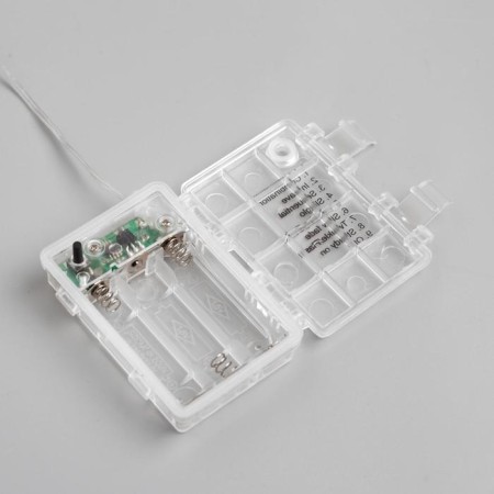 Garland "thread" 5 m dew, IP65, silver thread, 50 LED, glow of multi, 8 modes, AAH3-4