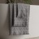 Terry towel Pasionaria "Wave", 450 g, size 50x90 cm, color gray color