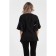 Female blouse, size 42, black color