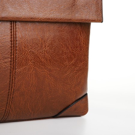 Male bag, brown color-2