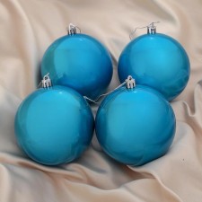 Set of balls plastic D-10 cm, 4 pcs 