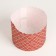 Paper forms for cupcake, muffins and kulich "XV red" 110x85 mm (packing 1900 pcs)