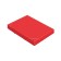 A4, 500MKM, calligrata elastic band on elastic band, root of 25 mm, up to 230 sheets, embossing "sand", red