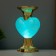 Lava-lamp "Heart" LED 2W from batteries 3haa gold 12.5x10x20.5 cm
