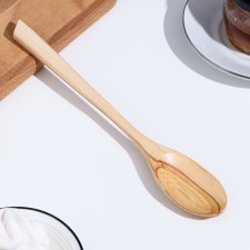 Spoon with a thin pen, thuja, 24x4cm