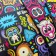 Notebook A5 (165 x 203 mm), 48 sheets in a cage on a clip of Crazy Monsters, covered cardboard, matte lamination, block 60 g/m2, mix