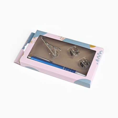 Gift set 3v1 (pen, hairpin for a tie, cufflink)-1