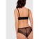 Women's bra -braid, size m, black color