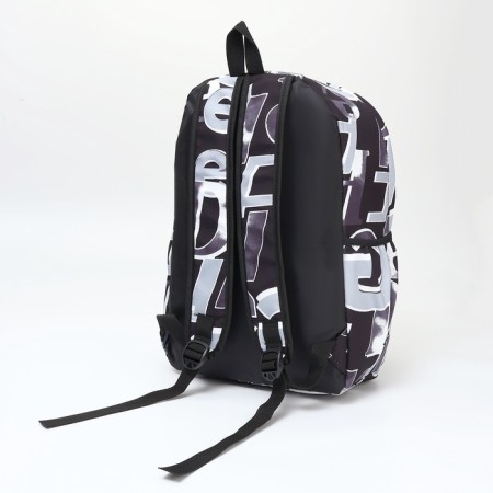 Bullet backpack, 30*13*42, lightning department, 3 n/pocket, black-1