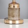 Table lamp "Eliza" 1x40W E27+backlight, coffee/gold 22x22x37cm