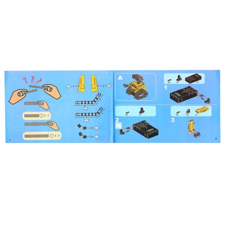 The designer radio -controlled "Robot Aliens", 3 assembly options, 434 parts-10