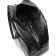 Road bag, genuine leather, 505x320x195 cm, black