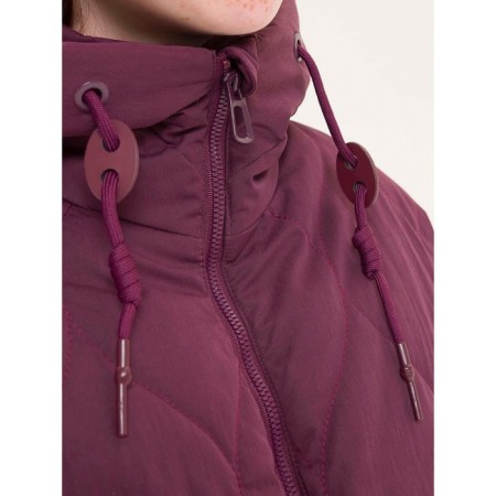 Coat for girls, height 122 cm, purple color-1