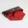 Pocket Key on the button, Textura, length 15 cm, ring, burgundy color