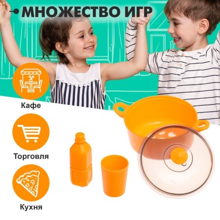 Game set of kitchen "Young cook", in a suitcase-3
