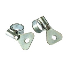 Chervyerki sibrtekh, D = 12-20 mm, width 10 mm, galvanized, with metal. key, 2 pcs.