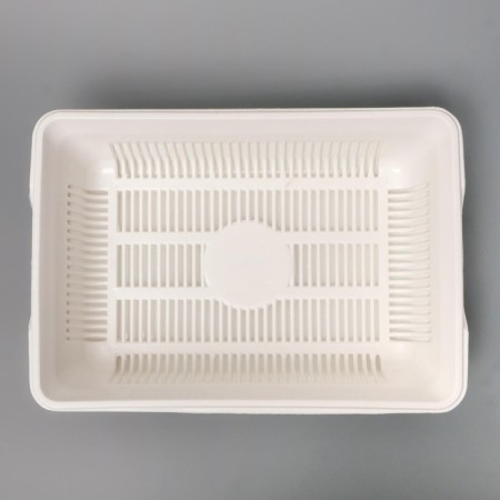 Deep toilet with a mesh of 36 x 25 x 9 cm, white-4