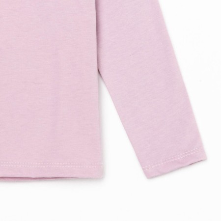 Children's T -shirt with DL. hands. KAFTAN "Dream" R.34 (122-128), purple-11