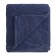 Blave made of washed cotton dark blue in color Essential, size 130x180 cm