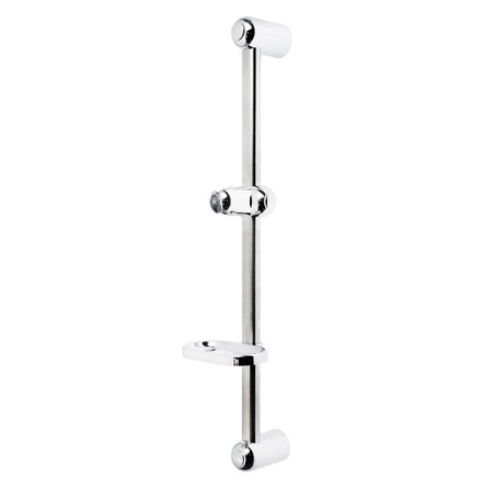 Showing Strait Zein S01, with a plastic soap dish, a turning holder, satin-1