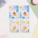 Set of mini -postcard "wishes - 3" chamomile, 40 pieces, 5 x 7 cm