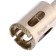 Diamond drill and tundra ceramics, trihedral shank, 25 x 65 mm