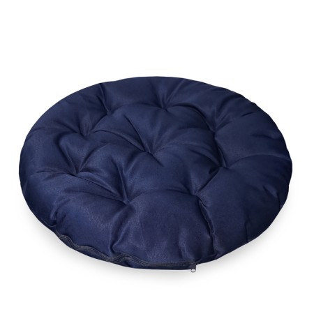 The pillow is round to the water-shaped d60 cm, the color is dark blue, Greta is 20%, polyester 80%-2