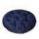 The pillow is round to the water-shaped d60 cm, the color is dark blue, Greta is 20%, polyester 80%