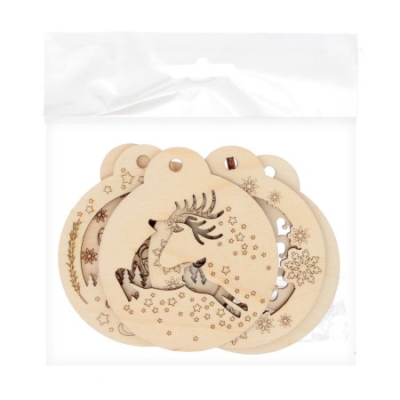 Set for creativity "Wood painting" 5 pcs., With a ribbon-1