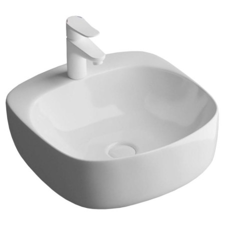 Grossman GR-3028 sink, square, 420 x 415 mm, white