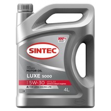 Motor oil sintec luxe 5000 5W-30 SL/CF, P/synthetic, 801980/600245, 4 liters