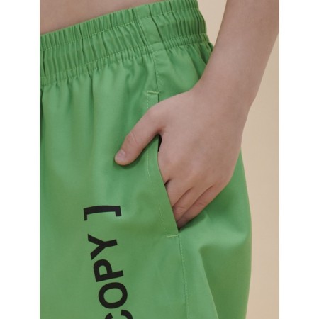Bathing shorts for a boy, height 116 cm, apple color-5