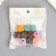 Busina for creativity tree "Multicarner with jaguar spots" mix d = 1.6 cm