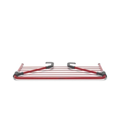 Brabantia linen dryer, hinged, red color, 4.5 m-3