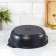 Frying "Tradition", 3 l, d = 26 cm, glass cover, anti -stick coating, black color