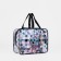 A set of cosmetic bags for the pool, 2 in 1, black/multi -colored color