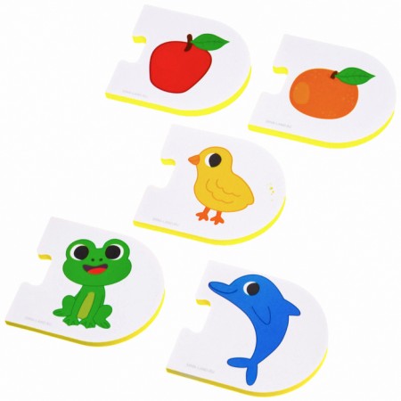 Soft puzzle for kids "Learning Colors", 5 puzzles, crumb I-9